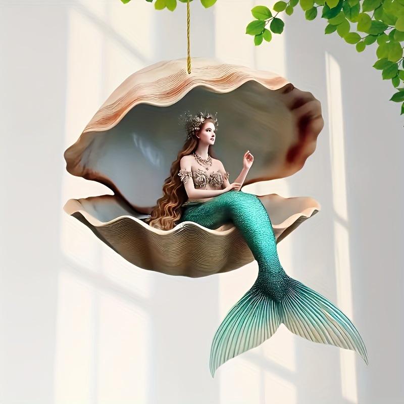 

Акриловое украшение-подвеска в виде русалки для автомобиля Standard