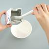 Tiger Crown Rubber with Silicone Made In 1610 Spatula, 264x57mm, White, Heat-Resistant Spatula, Large, Japan,