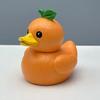1 Stück Kreative Orange-förmige Ente Aubergine Ente Geschenk Harz-Ornament Handwerk Heimdekoration Spielzeug