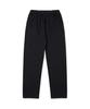 NTET [Fleece Lined] Plain Straight Pants Black