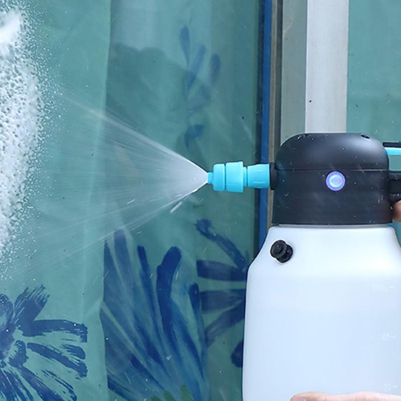 Electric Foam Sprayer Handheld Foam Bottle USB Rechargeable for Car Washing Outside Car Detailing Accessories