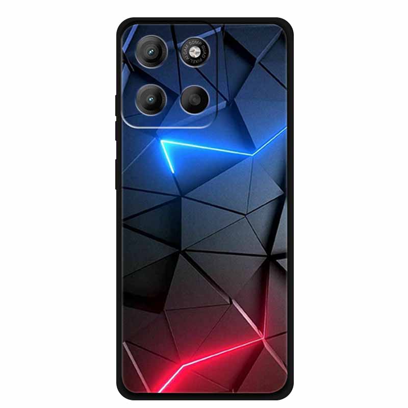 For Motorola Moto G15 4G Case G15Power 2025 New Fashion Black TPU Shockproof Phone Cases For Moto G15 Power Etui Fundas MotoG15