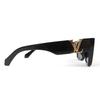 Great LOUIS VUITTON sunglasses LV Sleek Square black mens Z2062E Used