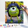 Disney Mike Wazowski oil paint by numbers painting kit handmade diy home decor gifts wall art decoration for living room canvas 130