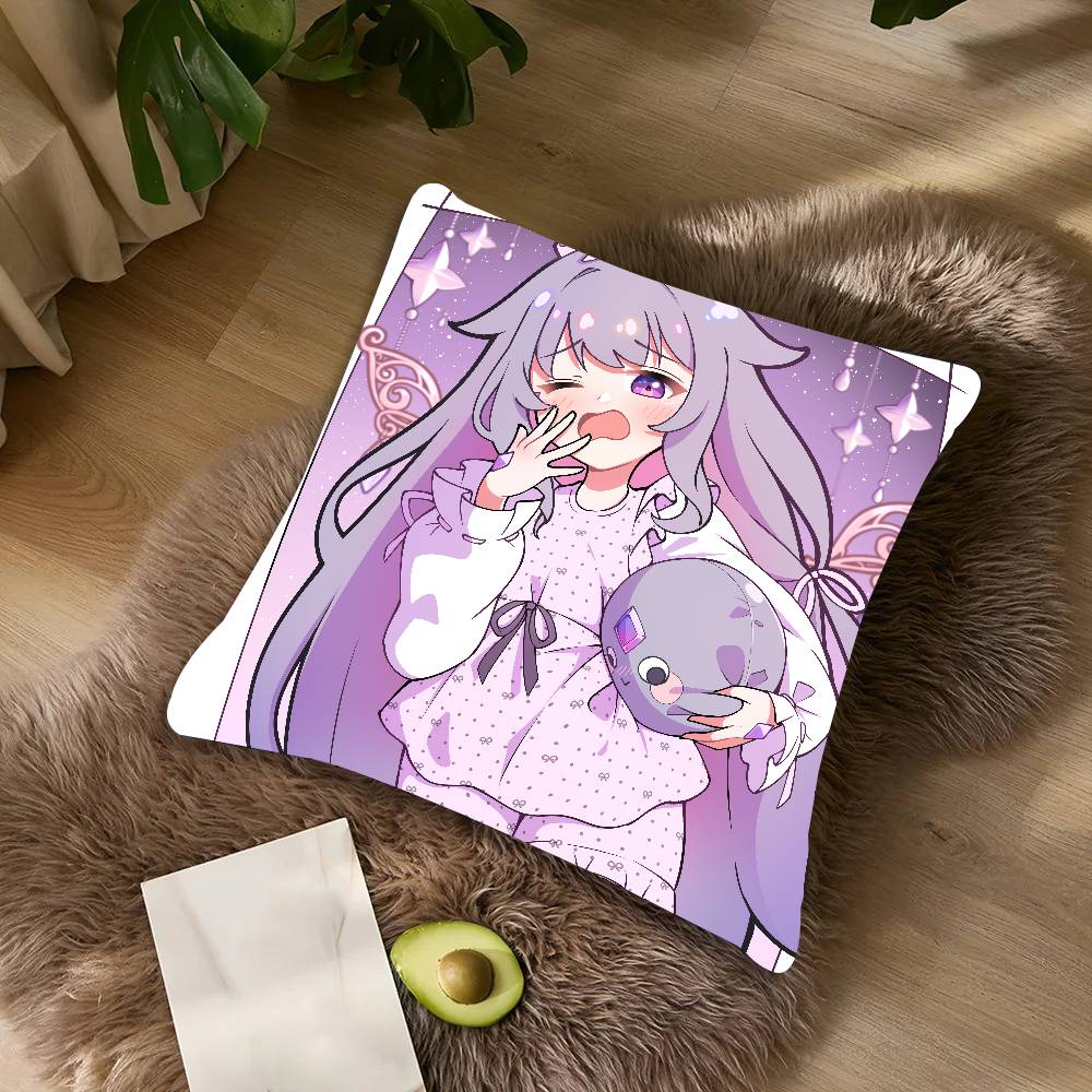 XL Kawaii Cute Koseki Bijou Pillow Case Cushion Cover Decor Home Throw Pillow Covers For Couch Camping Pillow Cover Decorations