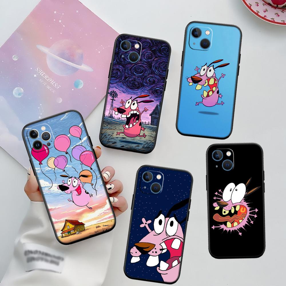 C-Courage C-Cowardly D-Dog Case for Samsung Galaxy M06 M15 M16 M35 M55 M56 A36 A42 A50 A50S A51 A52 A32 A33 A05 A05S A06 A16 A20