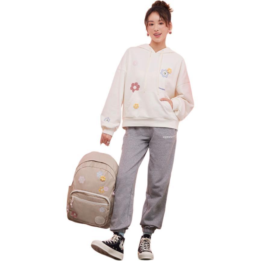 (WMNS) Converse Flora Hoodie Asia Sizing 'Egret' Women's 10025521-A01