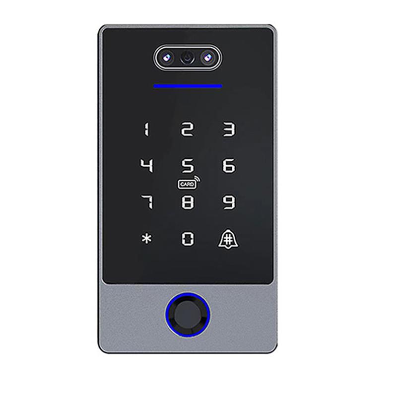 B03B-Ttlock Face Recognition Access Control Keypad Standalone Waterproof Fingerprint Access Controller For Door Lock