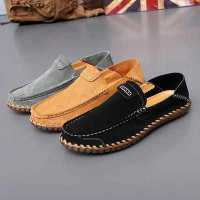 Mocasines de hombre Mocasines Zapatos de conducción Slip On Flats Zapatos náuticos