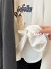 Korean Cute Puppy Hooded Long Sleeve Women's T-shirt - Cotton Brushed, Autumn/Winter Loose Base Layer Top