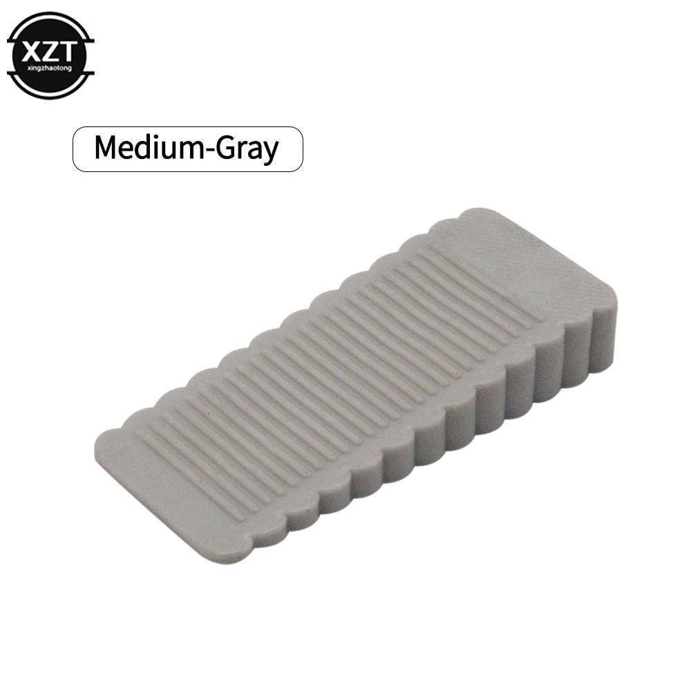 1Pcs Safety Silicone Door Stop Stoppers Block Wedge Doorstops Door Stopper Home Office Door Rear Retainer Anti-collision Stop