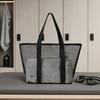 Mesh Beach Bag, Large Capacity Foldable Tote Bag, Sandproof Dirt-Resistant Portable Fitness Shower Bag, for Beach And Swimming Pool