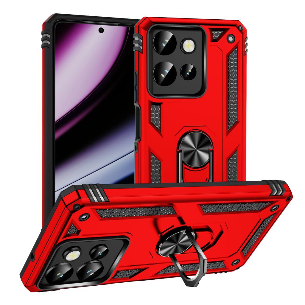 Phone Case for Motorola Moto G Play (2025) 4G/G Power (2025) PC+TPU Phone Cover with Kickstand