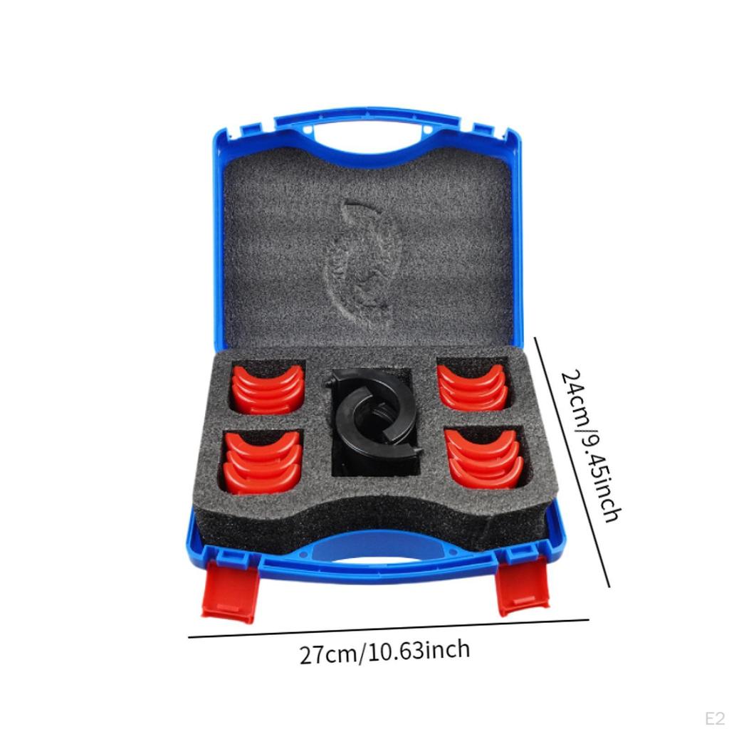 14x Front Fork Driver Installer Seal for Motorcycles Flange Shape Easy to Use with