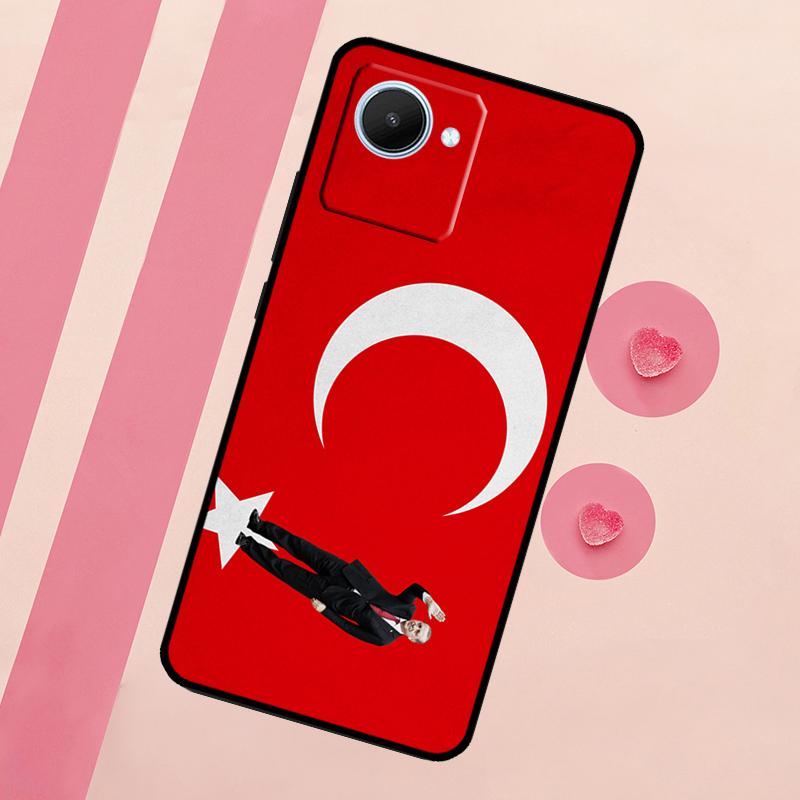 Turkey Recep Tayyip Erdogan For Realme C67 C75 C63 C61 C71 C55 C51 C65 C53 10 11 12 13 14 15 Pro Plus GT6 GT7 Pro Case