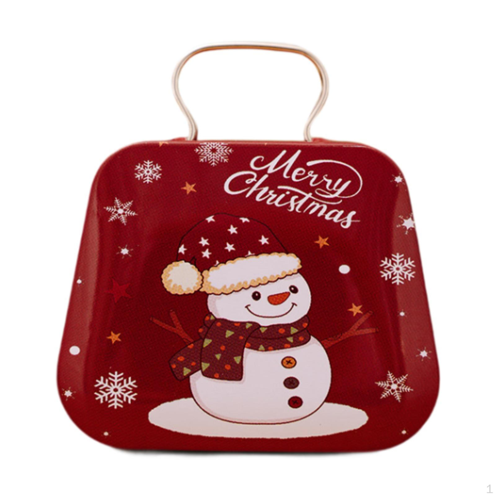 

Box, Treat Bag, , Box for The Holidays, Christmas Decoration Red Snowman
