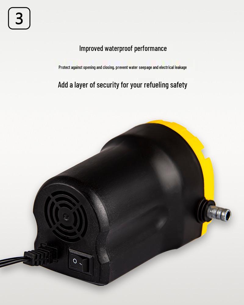 12V/24V Self-Priming Electric Oil Pump for Car Oil Changes (E18)