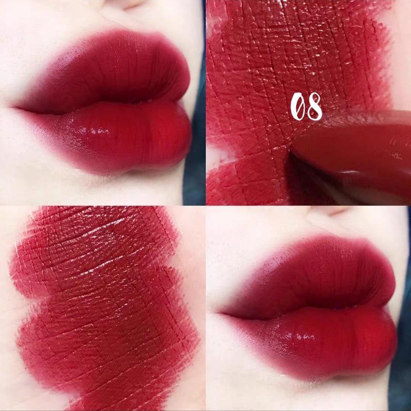 

TREECHADA Velvet Matte Lipstick - 8 Moisturizing Shades with Chinese Label