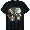 Three Possum Moon _ 3 Opossum Funny Weird Cursed Meme Gift Unisex T-Shirt