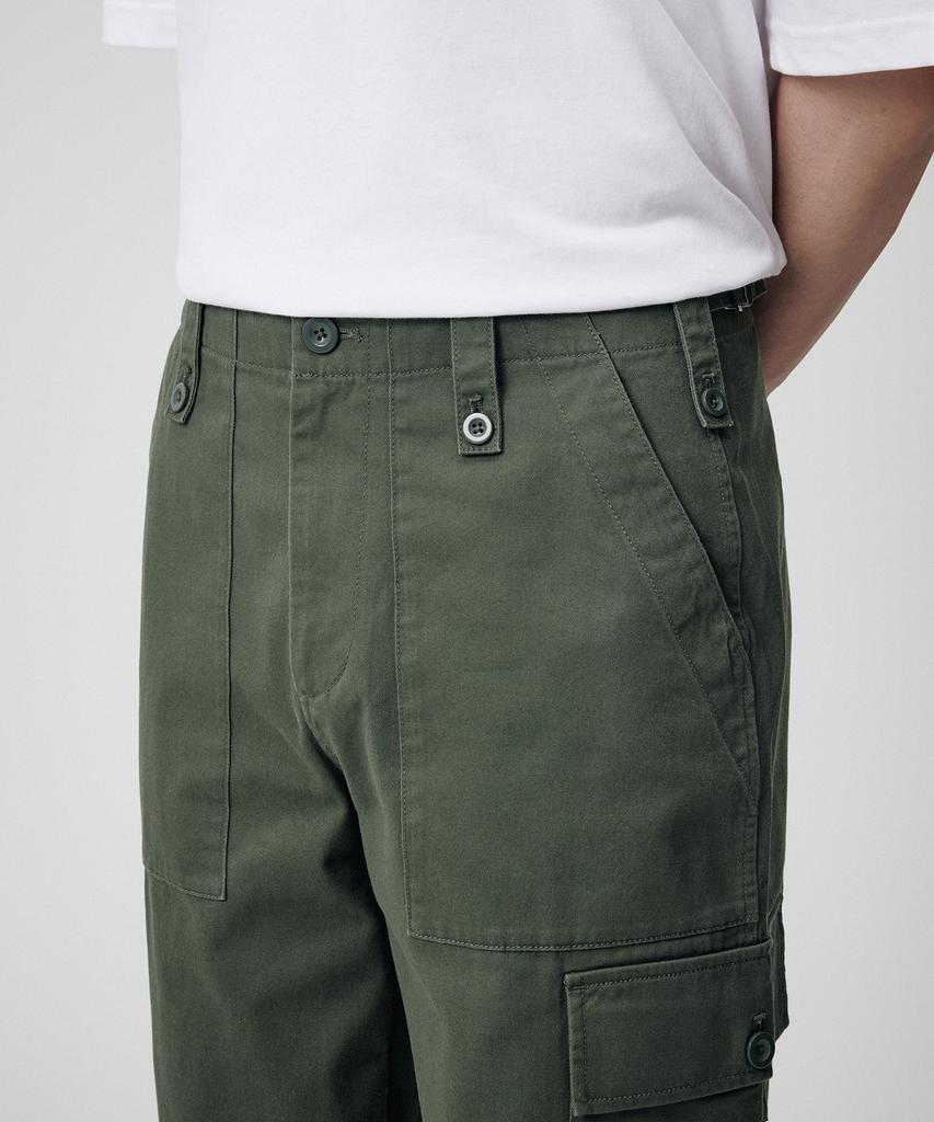 Musinsa Standard Replica British Fatigue Pants [Sage Green]