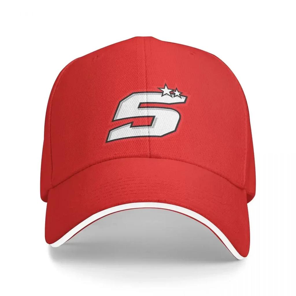 Johann Zarco Number 5 Baseball Cap Custom Cap Summer Hat Foam Party Hat Ladies Mens