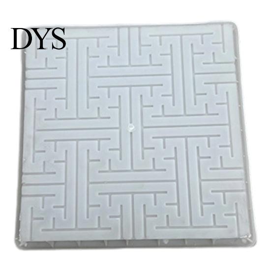 Home Craft Project for Garden Enthusiasts Reusable Concrete Path Stepping Stone Mold, DIY Pavement Cement Mould, Patio Walkway Maker Making