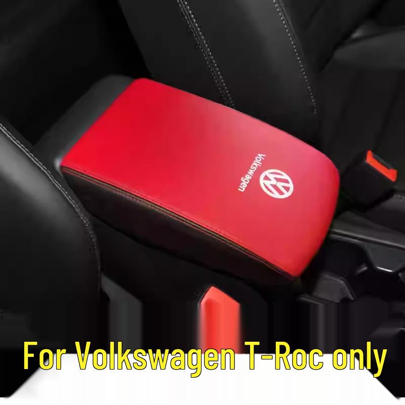 Volkswagen Center Console Armrest Cover - Microfiber Leather Protection and Renovation