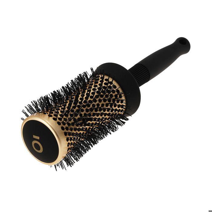 Brosse à cheveux - Kashōki - Modèle Hourglass - 53mm - Poils naturels de sanglier - Pour cheveux longs