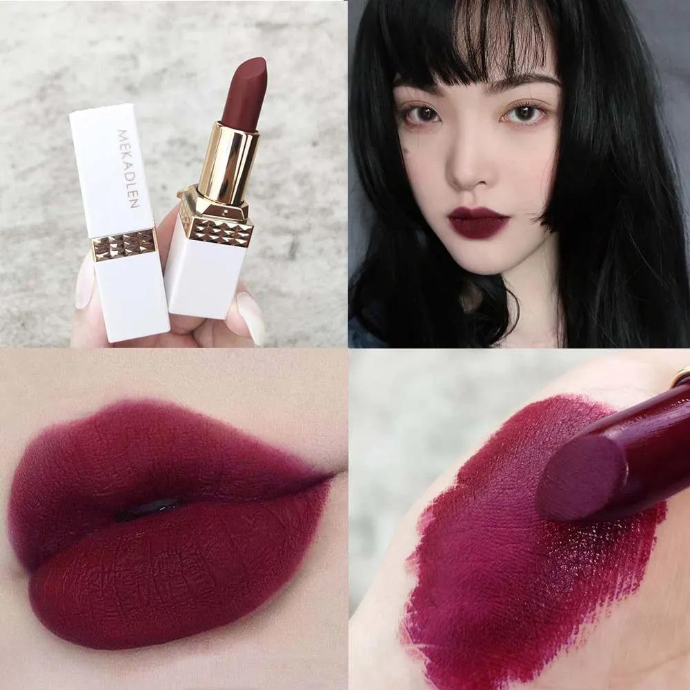 McCarthy Lun Matte Lipstick: Dragon Fruit, Plum, Grape, Lavender Shades