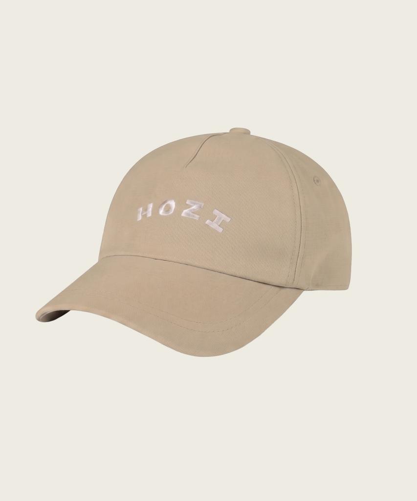 Hoji 5-Panel Hoji Logo Ball Cap Beige