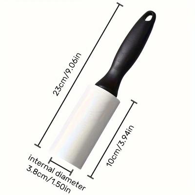 60 Sheets/Roll Extra-Sticky Lint Roller for Pet Hair Removal,Ideal for Dog & Cat Owners,Perfect for Clothes & Furniture Cleaning