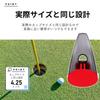 Raatel Golf Putting Practice Practice for Indoor and Outdoor Green Cup Training Putting Mat Mat, Aid, Use, (Red)