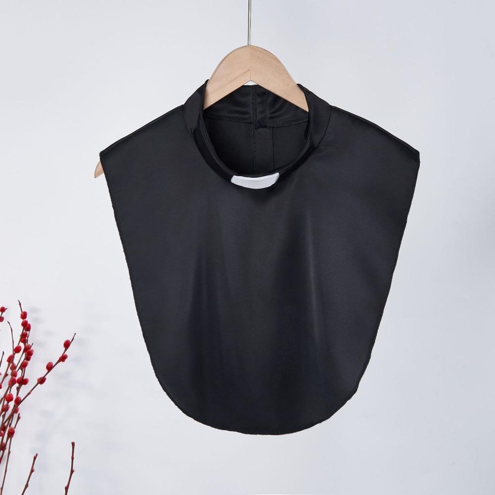 Solid Color Fake Collar Brushed False Collar Base Decorative Detachable Shirt Collar Home Wear