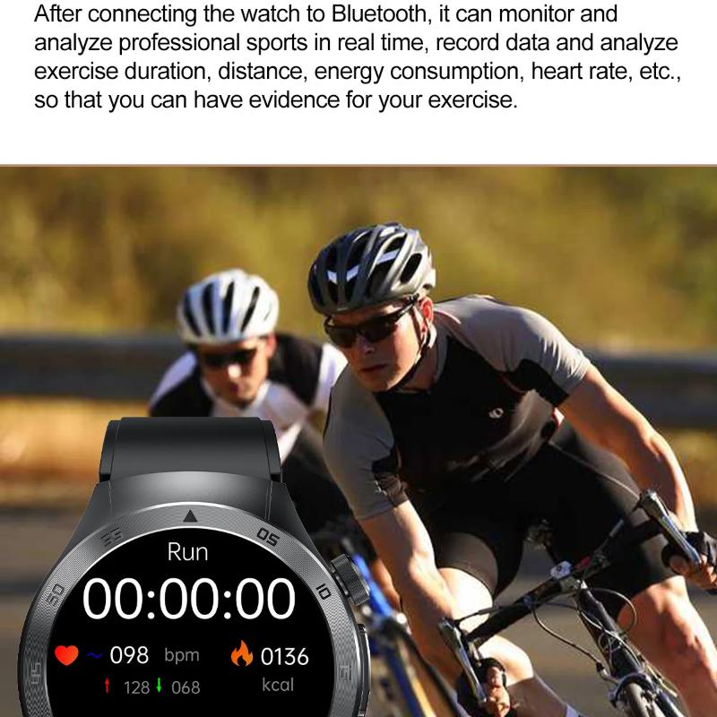 2025 Nou Ceas Inteligent ECG+PPG cu Terapie Laser Pentru Bărbați Femei Ecran din Sticlă Safir Ritm Cardiac Lipide Sanguine Acid Uric Sănătate Ceas Inteligent