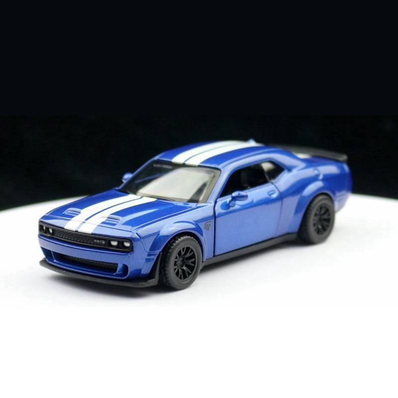 Simulation Challenger Alloy Srt Hellcat Sports Car Model Toy For Display