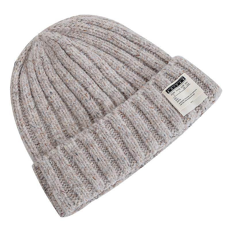 New Women Slouchy Loose Winter Hats Decoration Beanie Hats For Women Warm Beanie Streetwear Cap Hats Outdoor Winter Knitted Hat