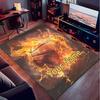 1PC Custom Name Basketball Cover" Theme Floor Mat Ideal for Living Room, Game Rooms, Office, Bedroom, Office Floor Mat , Floor Mats for Home
