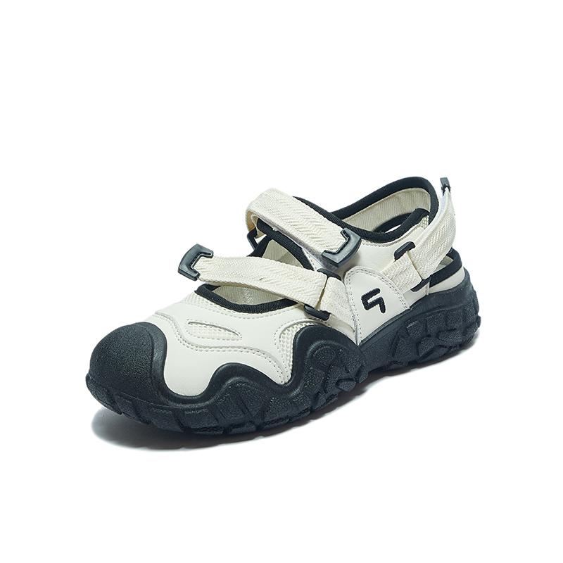 

Новые модные тенденции женские сандалии 2024 Летние удобные дышащие нескользящие износостойкие плоские сандалии для спорта на открытом воздухе 40