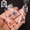 Goldfish Carp Resin Keychain Pendant: Creative DIY Mini Handbag Charm