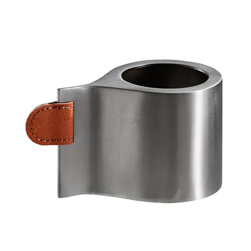 

Простой домашний итальянский светлый роскошный черный кожаный металлический цветочный прибор модель комнаты торговый центр прилавок украшение ваза