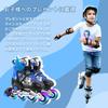 Inline Skates with Pads - Inline Shoes, Roller Skates, Protector Set, for Adults, Children, and Juniors, Ergonomic Design, Beginner-Friendly, Unisex,