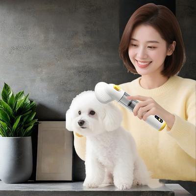 2026 Hot Sale Cats Dogs Pet Hair Dryer Comb 3-in-1 Intelligent Temperature Control Portable Handhold Pet Grooming Vacuum Cleaner