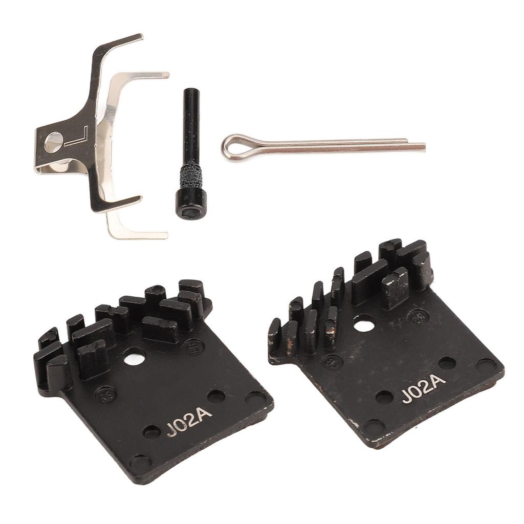 1 Pair Bike Disc Brake Cooling Pads Metal Oil Brake Heat Sink Pad for Mountain Road Bike