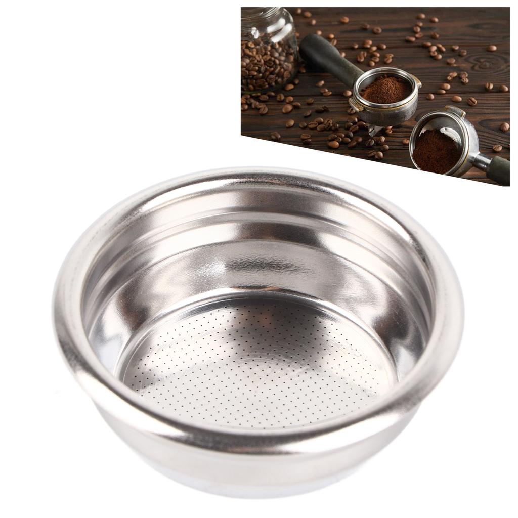 22g Porous Filter Basket Stainless Steel Coffee Portafilter Filter 2 Cup Coffee Filter Bowl for 58mm Handle