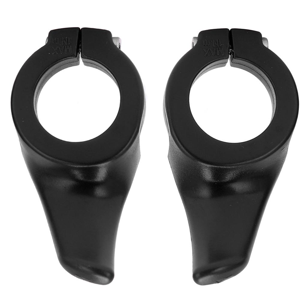 Enlee 1 Pair Mini Bicycle Rest Handlebar Universal Bike Extended Bar Ends for Mountain BikeBlack