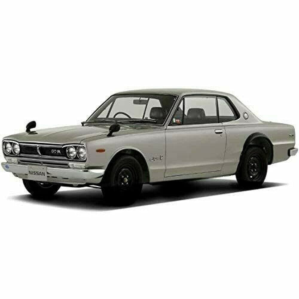 

Aoshima Bunka Kyozai Серия The Snap Kit Nissan Skyline Серебристый Пластиковая модель ООО. (АОСИМА) 1/32 2000GT-R Предварительно окрашенный 09-A