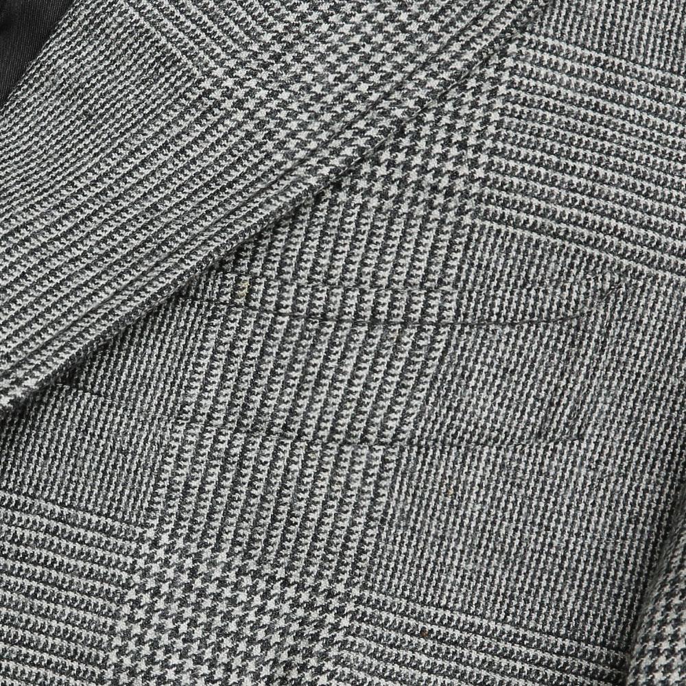 Sortie 410 Glen Check Wool Jacket (Gray)