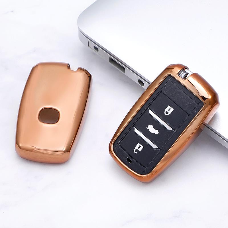 

Чехол для ключа автомобиля серии Changan CS для CS75, CS55, CS35, Ruicheng CC, Yuexiang V7, Eado - Полузащелкивающаяся оболочка Bagged