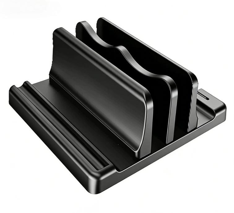 Vertical Laptop Stand Plastic Portable Macbook/Tablet/Phone Holder Universal Storage Rack Notebook Dock Space Save Accessory