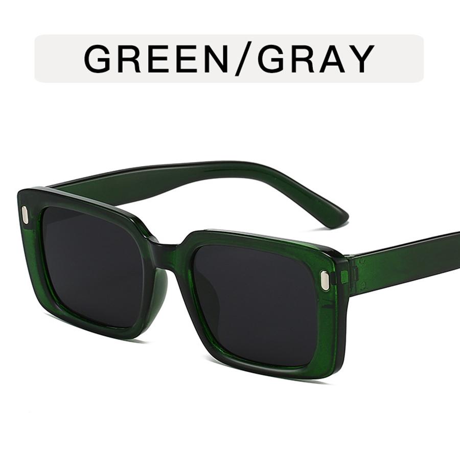 New Women Sunglasses Trendy Retro Sun Glasses Men Square Glasses Outdoor Driving Anti Uv Eyeglasses Party Eyewear Uv400